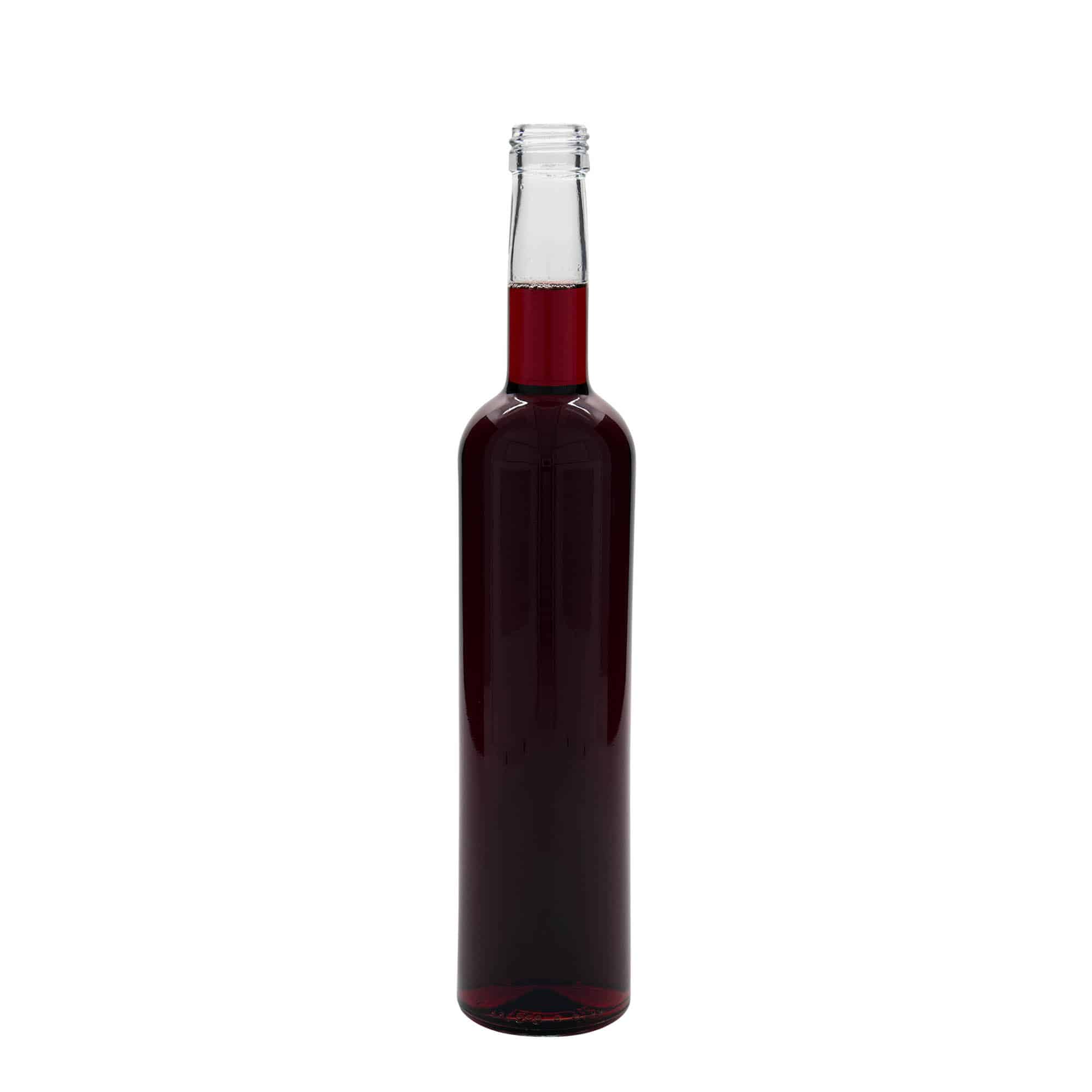 Staklena boca 500 ml 'Bordeaux', otvor: PP 28