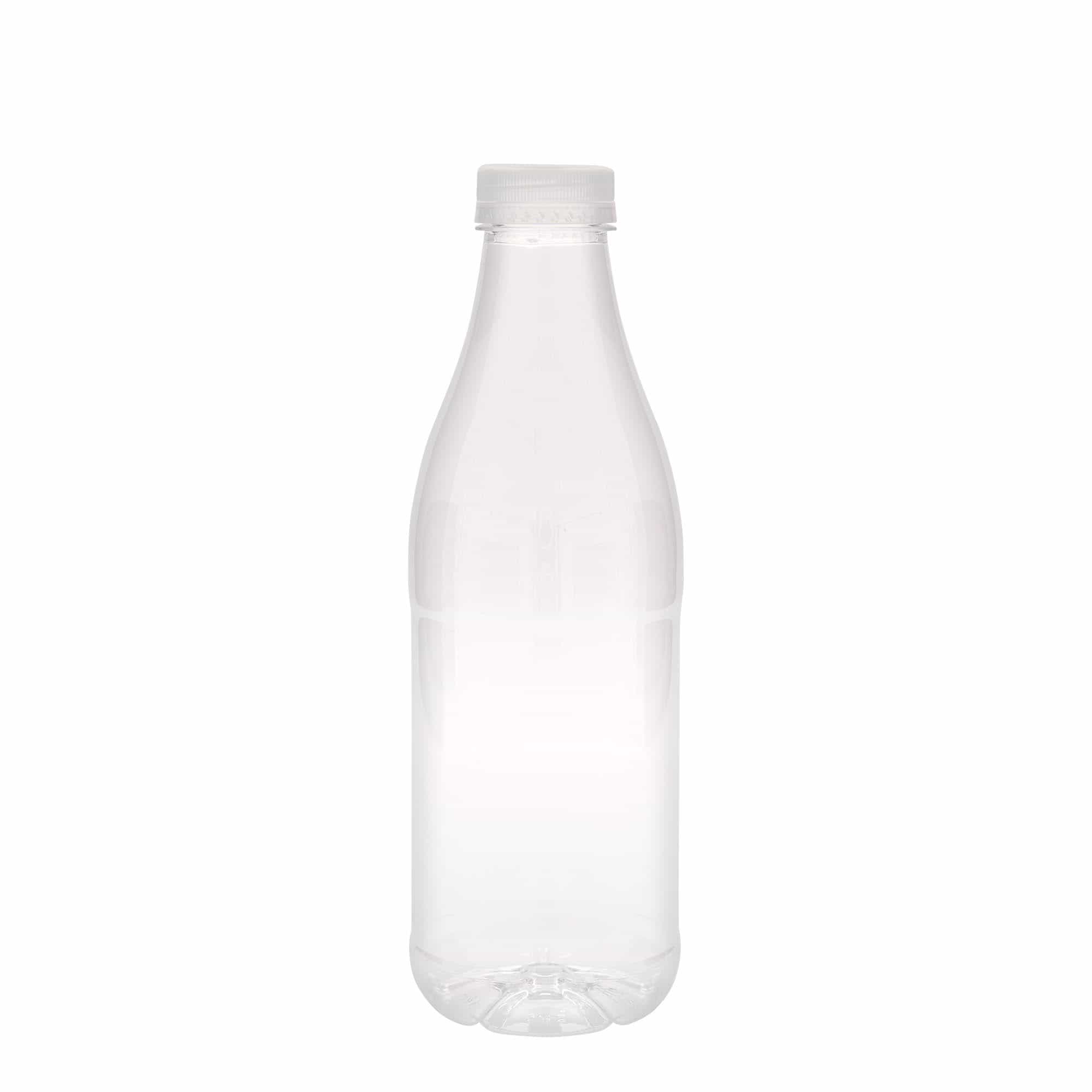 PET boca 1000 ml 'Milk and Juice', plastika, otvor: 38 mm