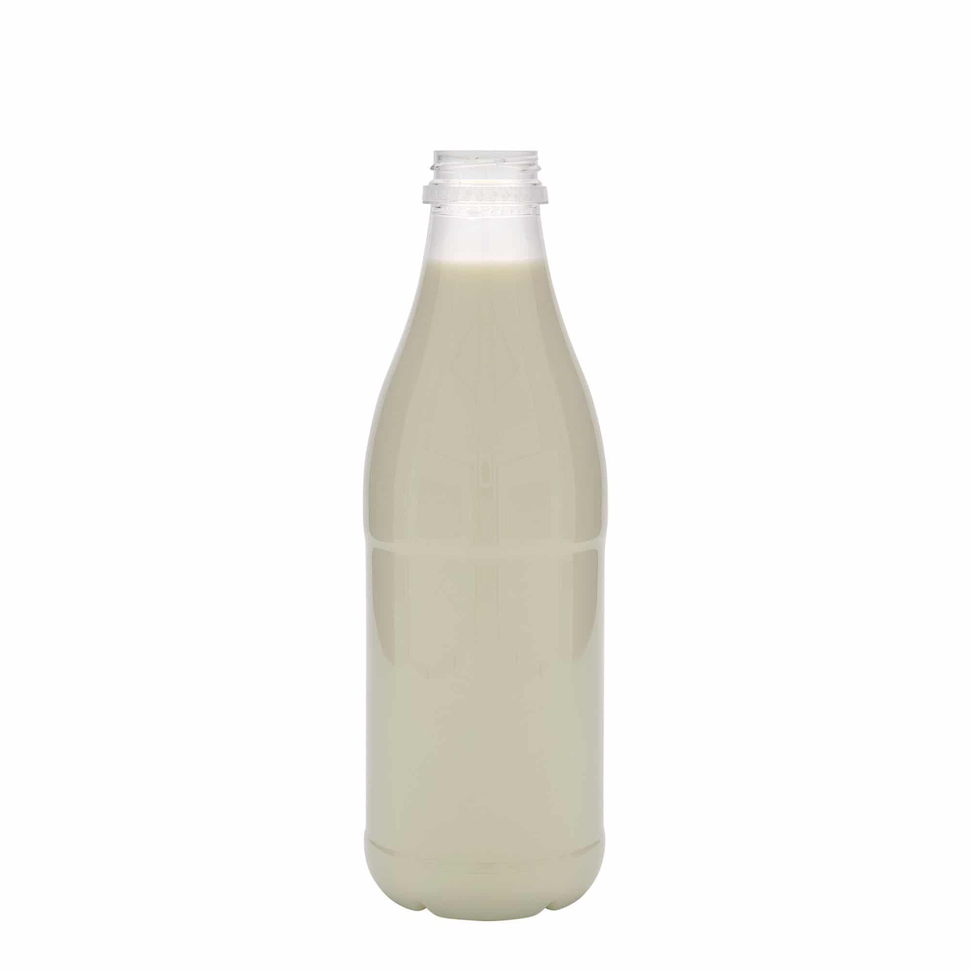 PET boca 1000 ml 'Milk and Juice', plastika, otvor: 38 mm