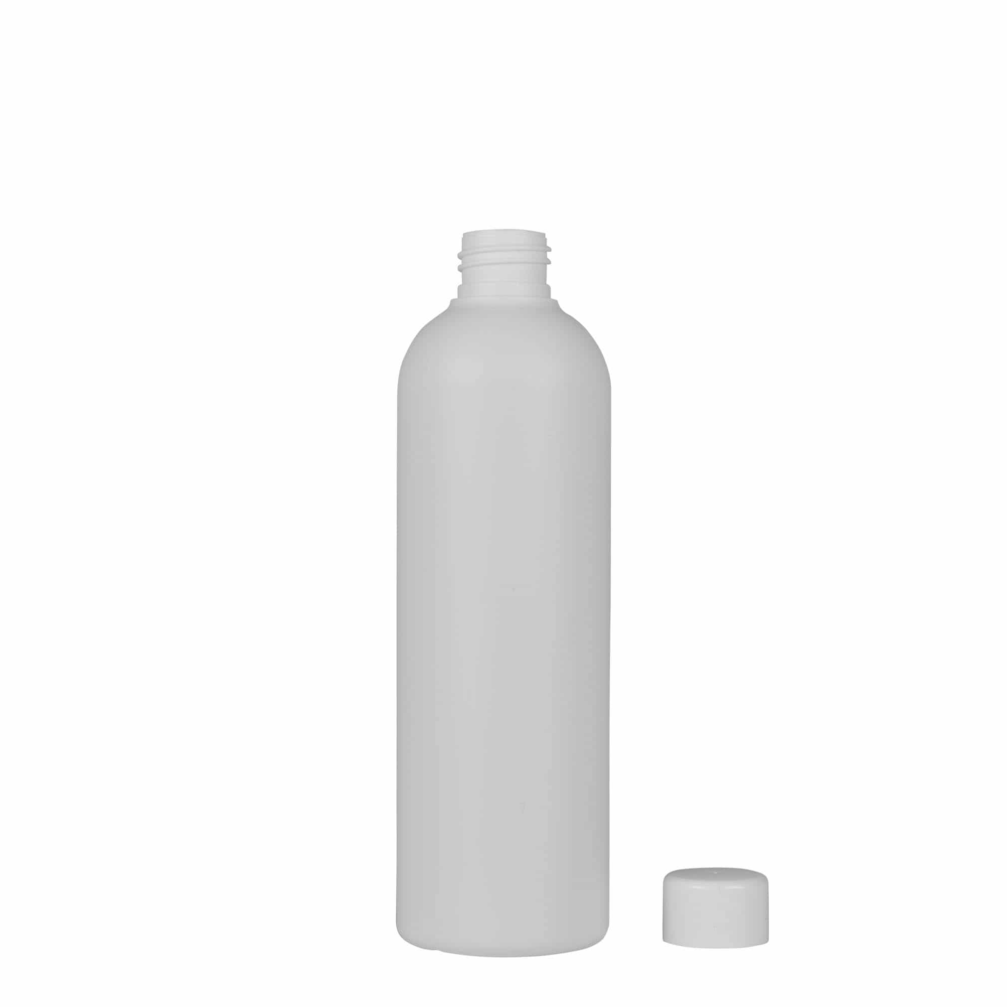 Plastična boca 300 ml 'Tuffy', HDPE, bijela, otvor: GPI 24/410