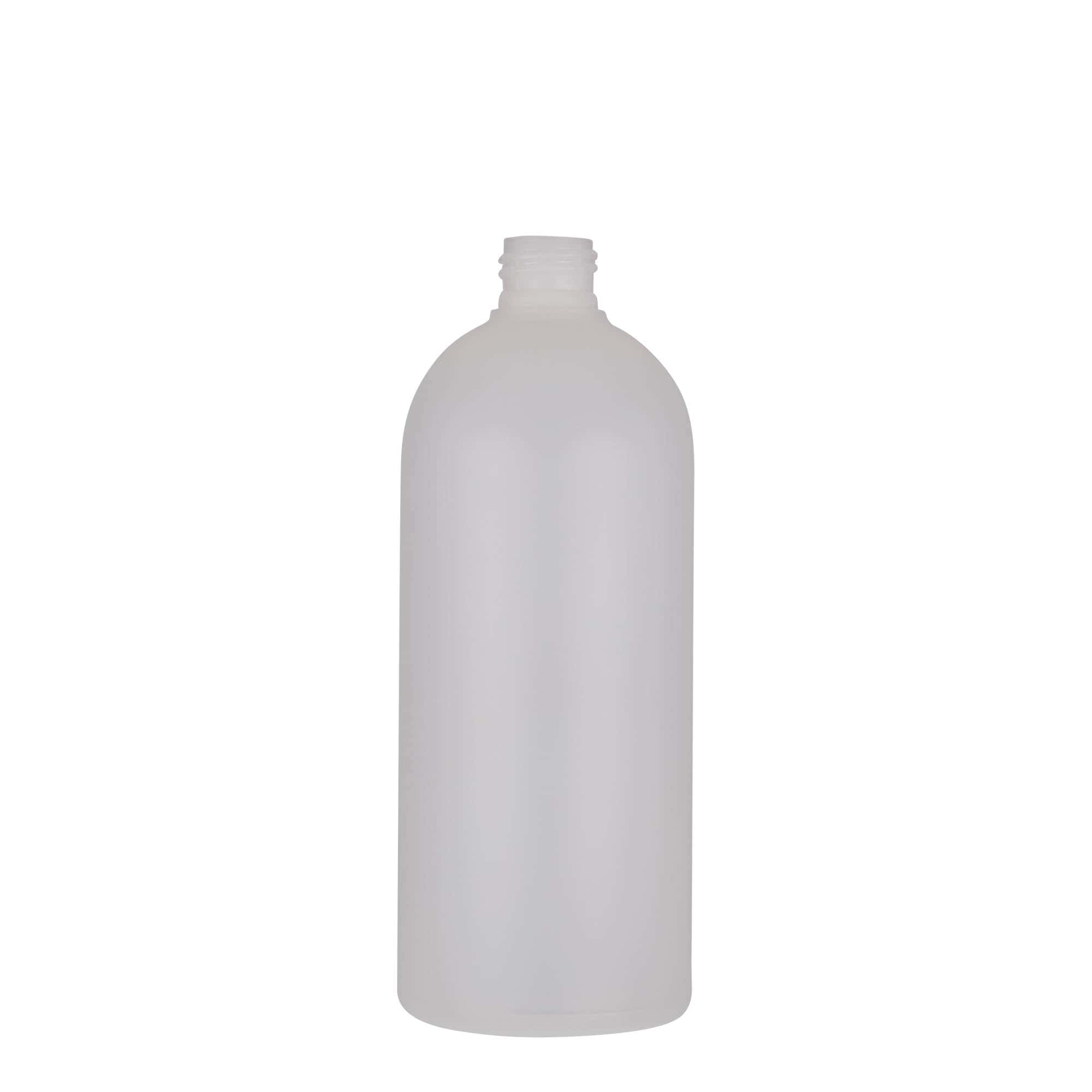 Plastična boca 500 ml 'Tuffy', HDPE, prirodna, otvor: GPI 24/410