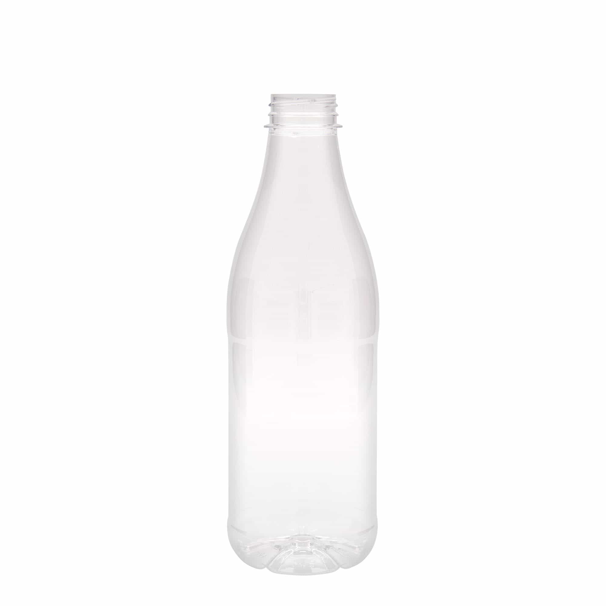 PET boca 1000 ml 'Milk and Juice', plastika, otvor: 38 mm