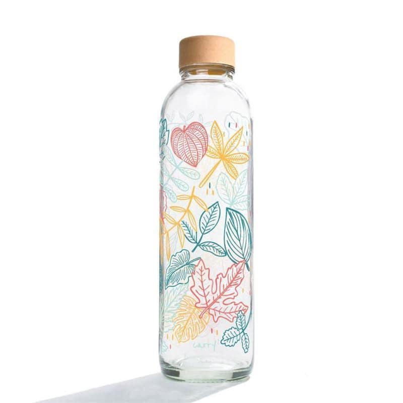 Boca za vodu 700 ml CARRY Bottle, motiv: Falling Leaves, otvor: navojni čep