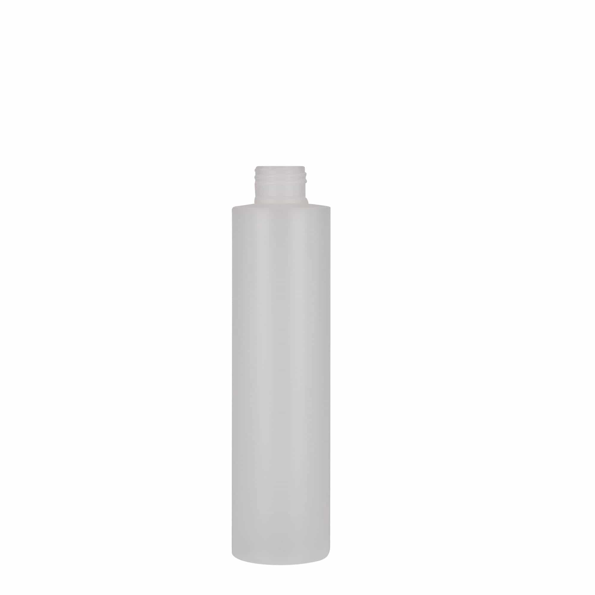 Plastična boca 200 ml 'Pipe', HDPE, prirodna, otvor: GPI 24/410