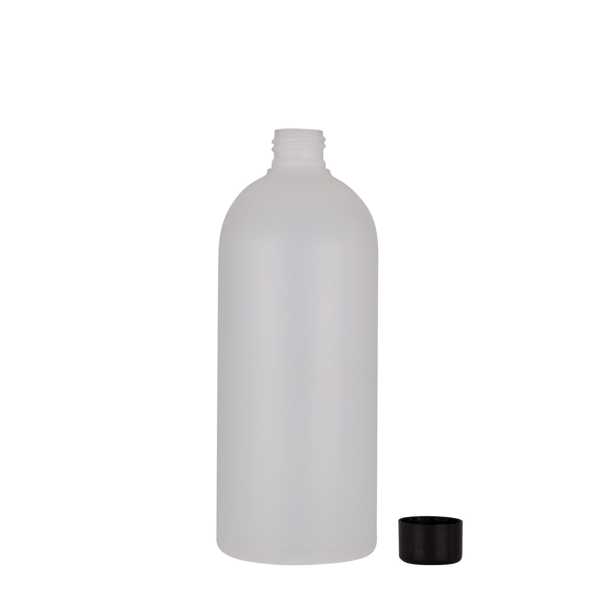 Plastična boca 500 ml 'Tuffy', HDPE, prirodna, otvor: GPI 24/410