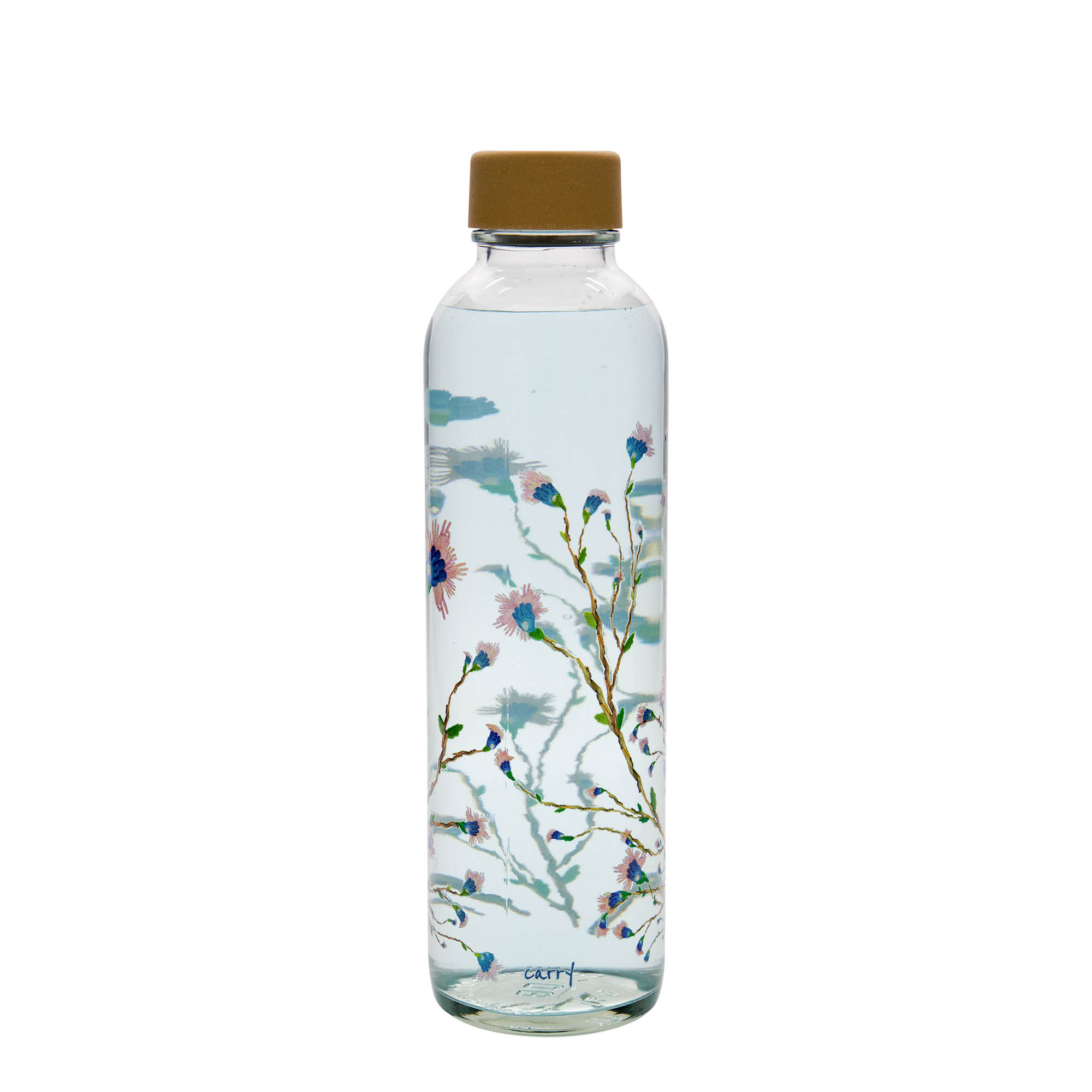 Boca za vodu 700 ml CARRY Bottle, motiv: Hanami, otvor: navojni čep