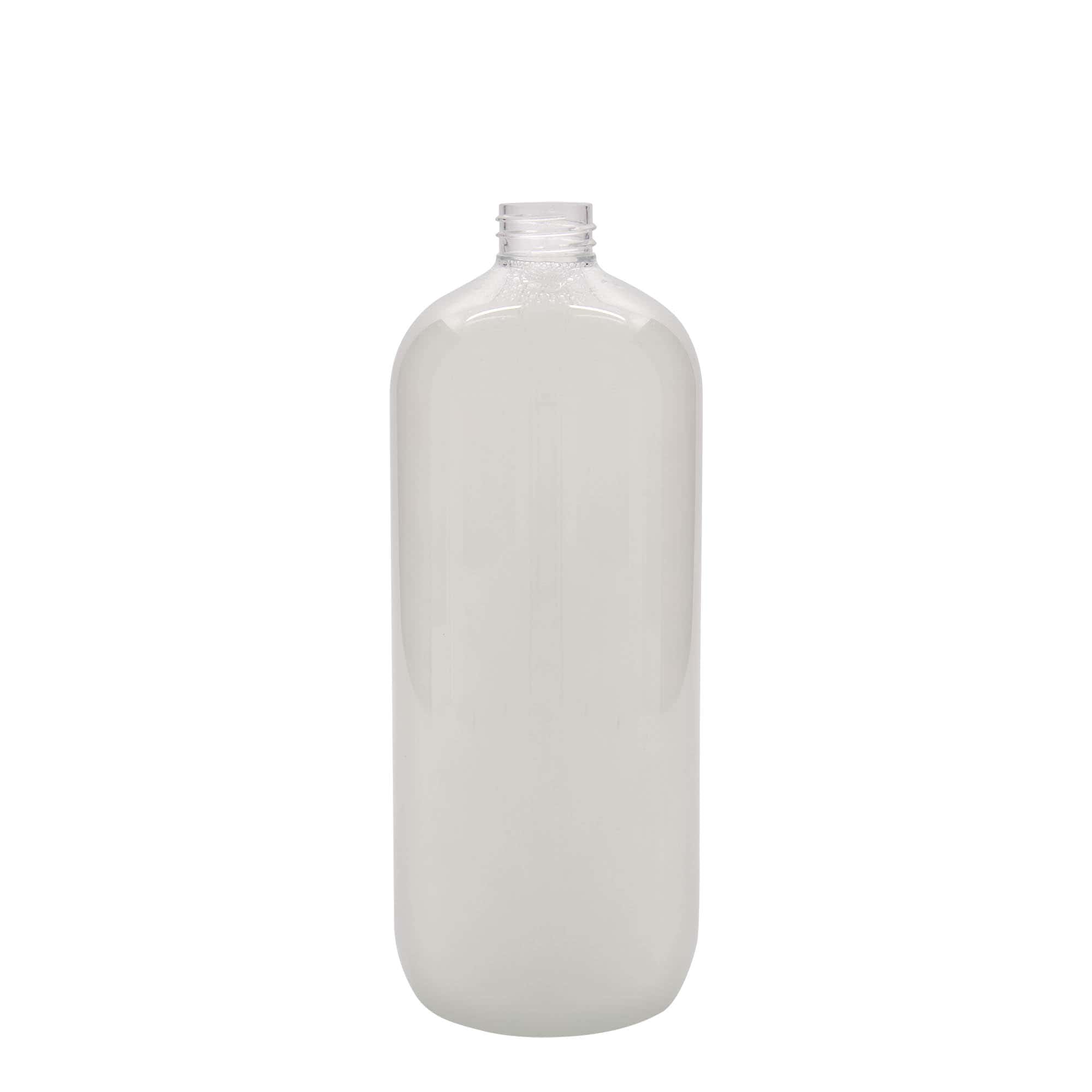 PET boca 1000 ml 'Boston', plastika, otvor: GPI 28/410