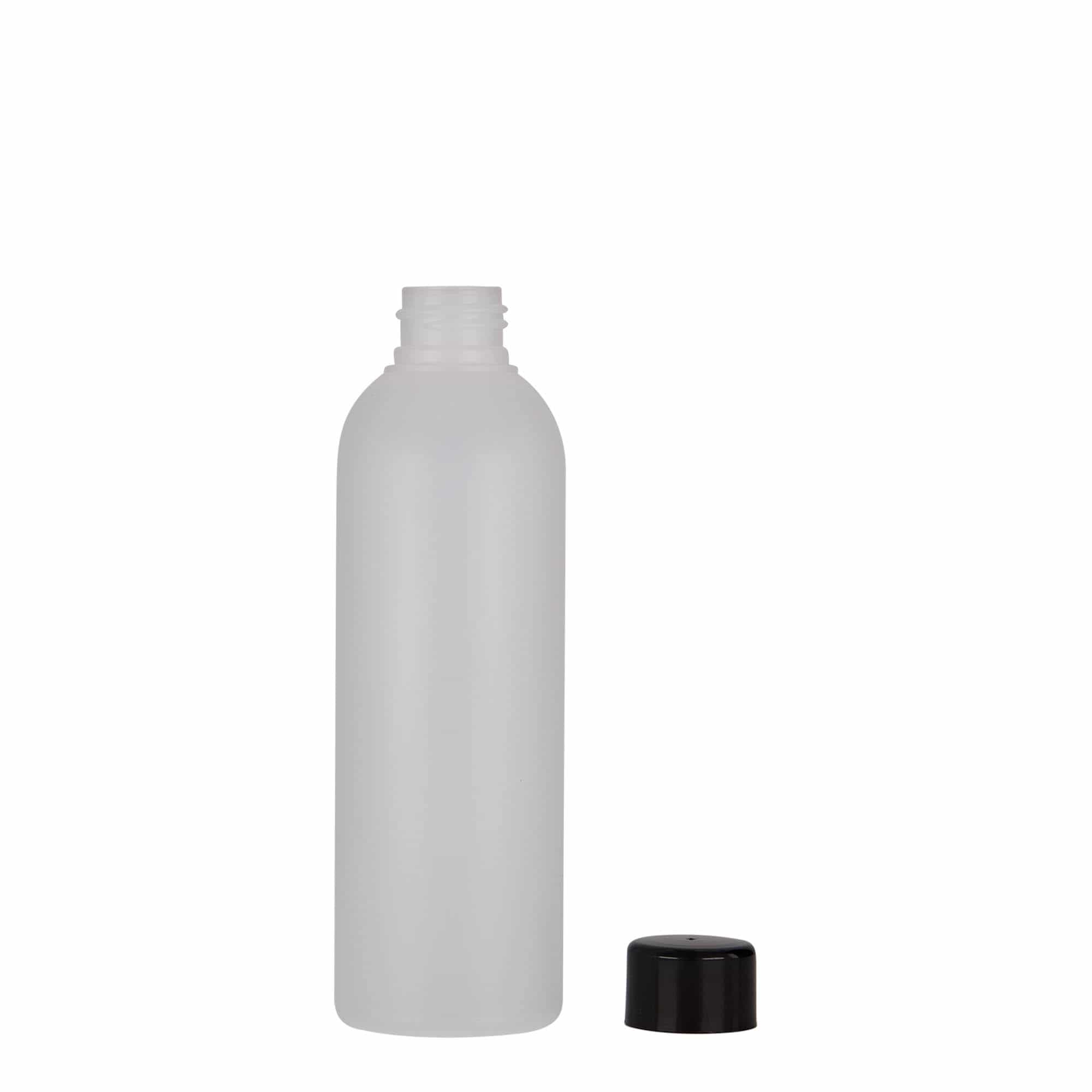 Plastična boca 200 ml 'Tuffy', HDPE, prirodna, otvor: GPI 24/410