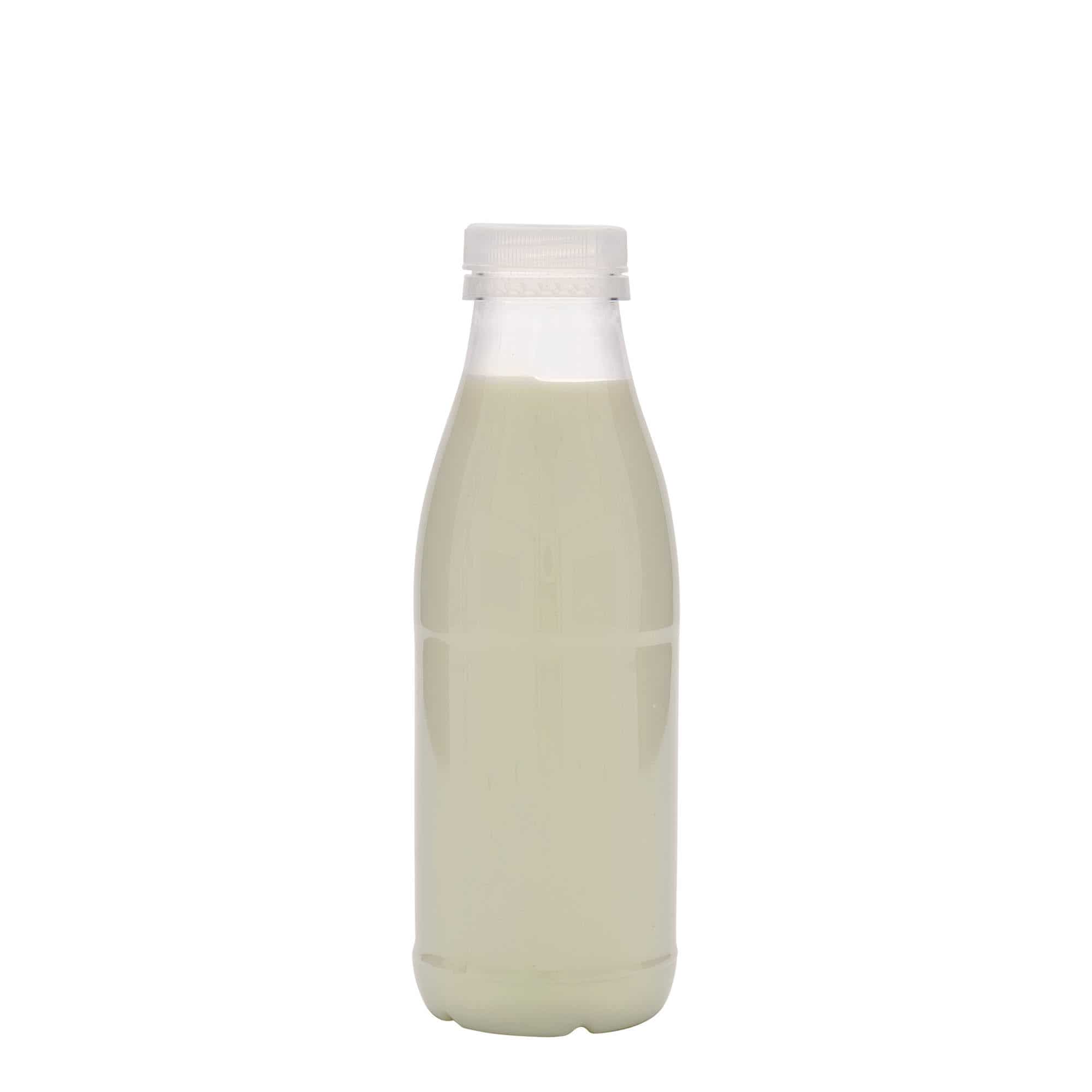 PET boca 500 ml 'Milk and Juice', plastika, otvor: 38 mm